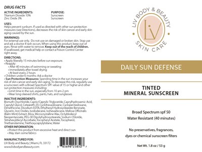 Package Label (Liv 258)
